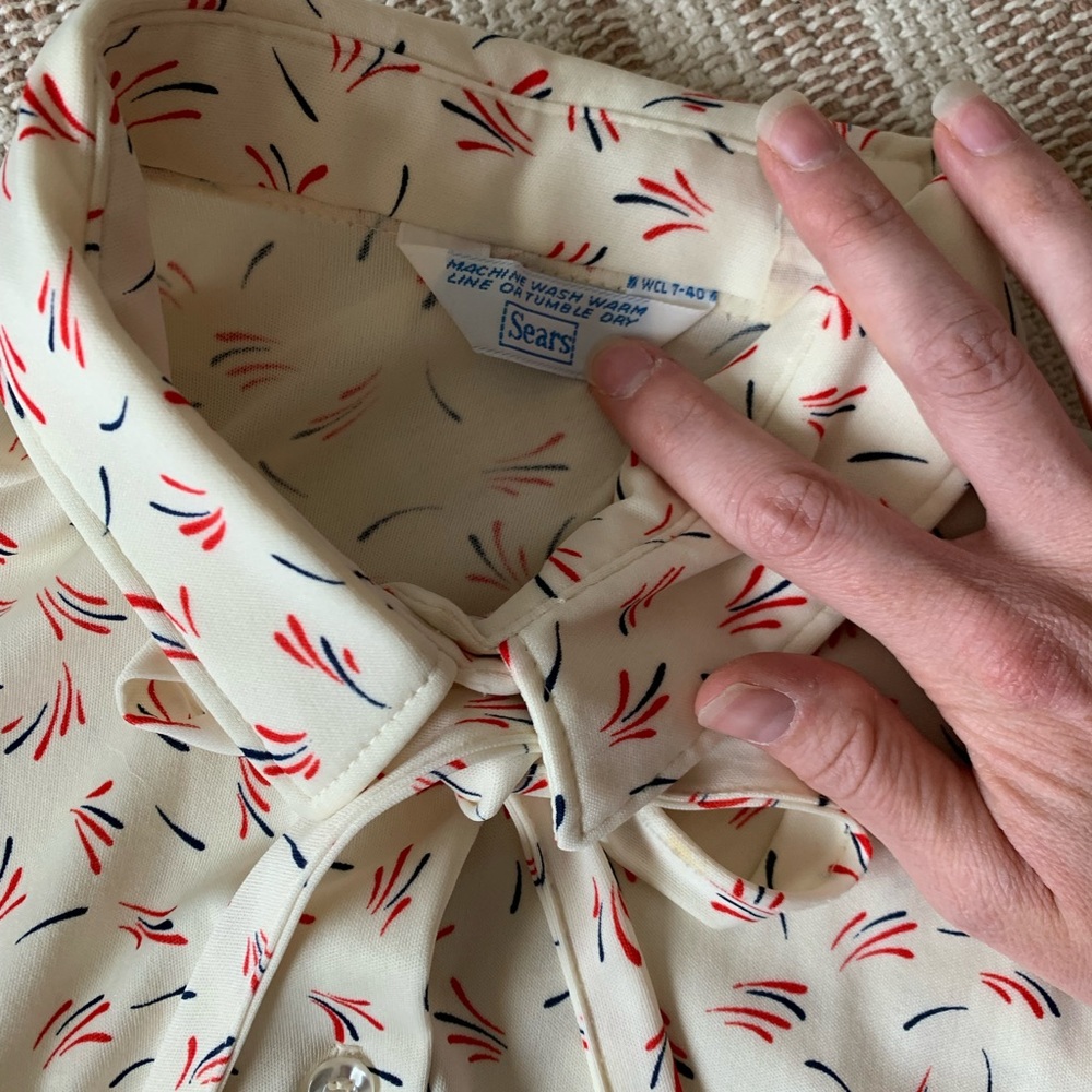 Vintage 1970s Sears Blouse - image 2